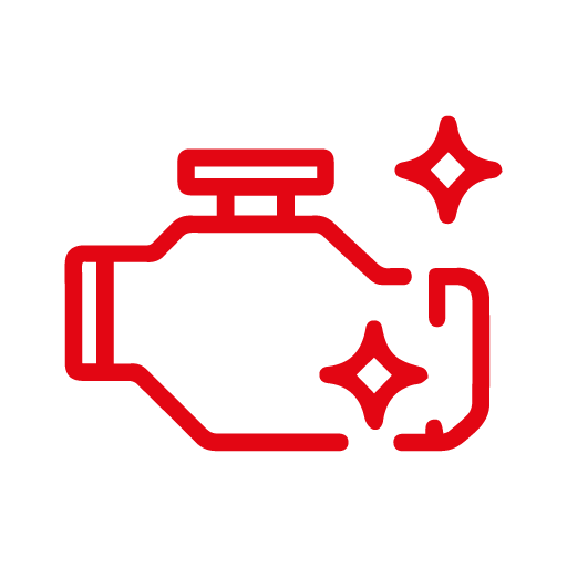 Bild zeigt Icon für Motorreinnigung